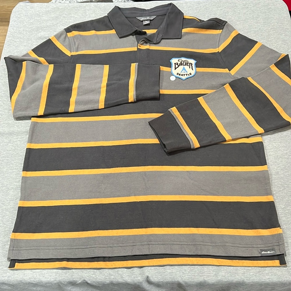 EDDIE BAUER , SEATTLE RUGBY POLO